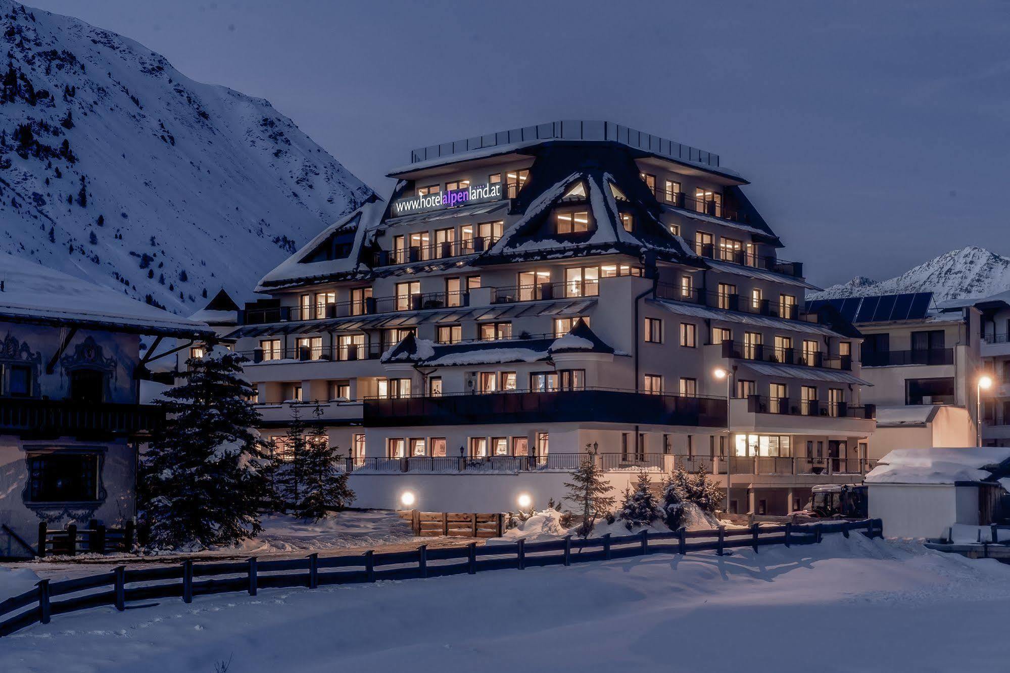 Hotel Alpenland Обергургль Экстерьер фото